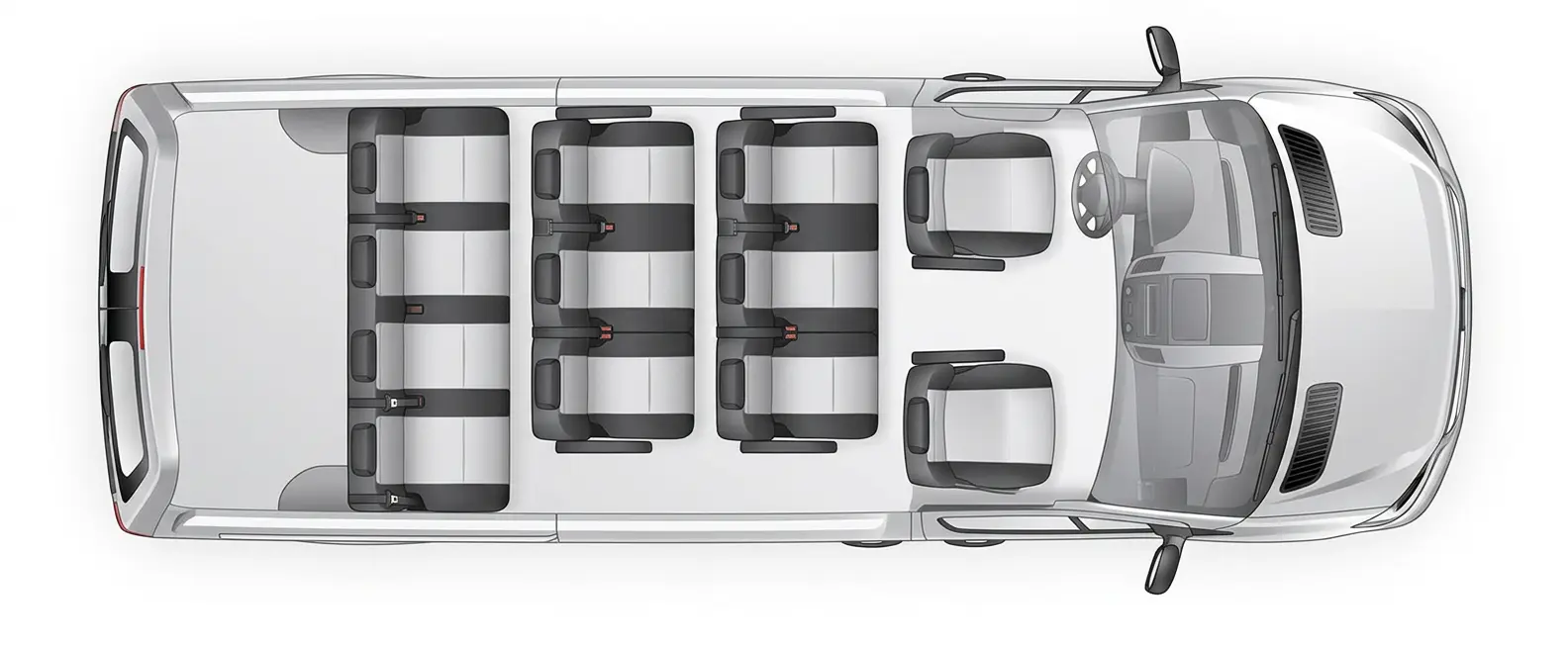 Sprinter van mid roof 12 seating guide for rentals in phoenix